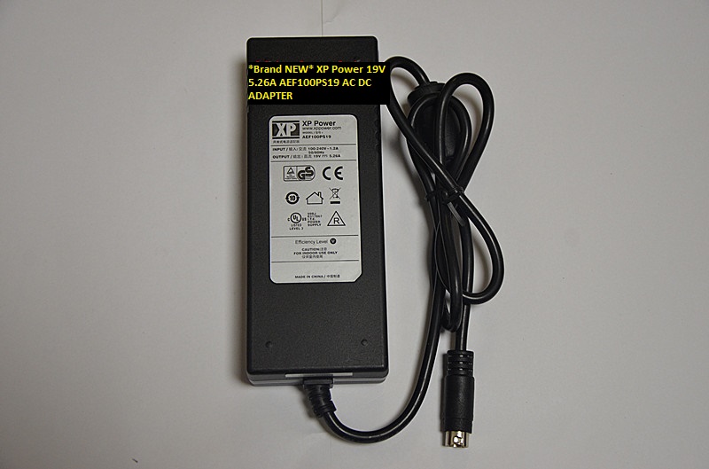 *Brand NEW* 19V 5.26A XP Power AEF100PS19 AC DC ADAPTER